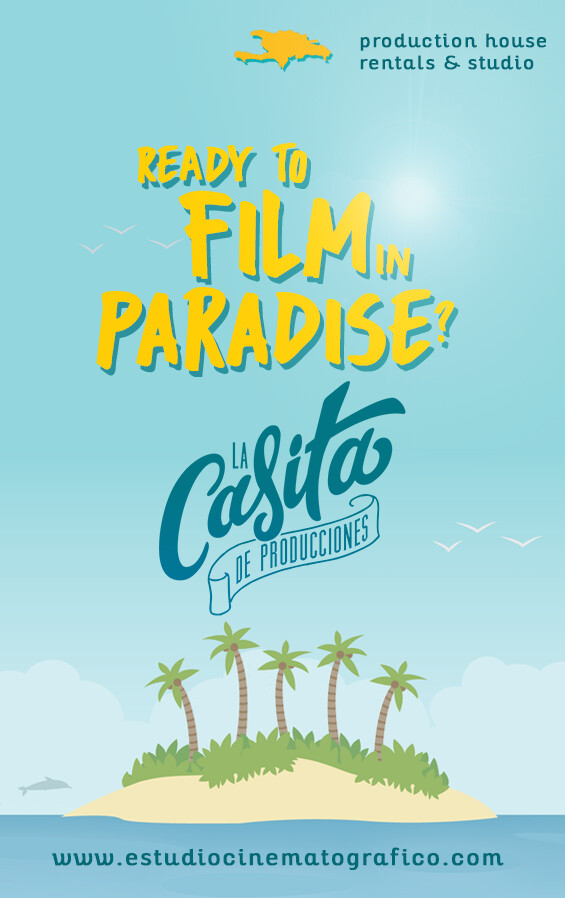 Archive graphic for La Casita de Producciones advertising production house rentals and studio services